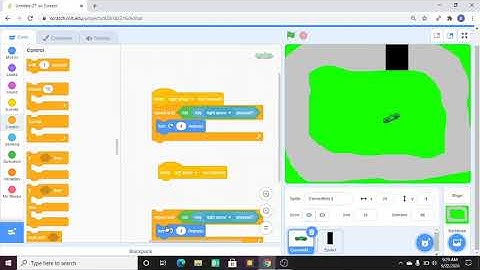 Beginner Scratch Tutorial: Race Car Track