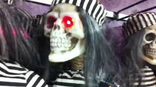 Spooky halloween decoration from Asda 2011: Convict Colin skeleton