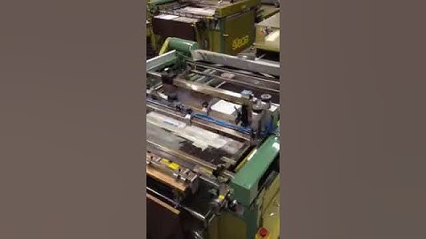 Screen printing line with Combi Dryer