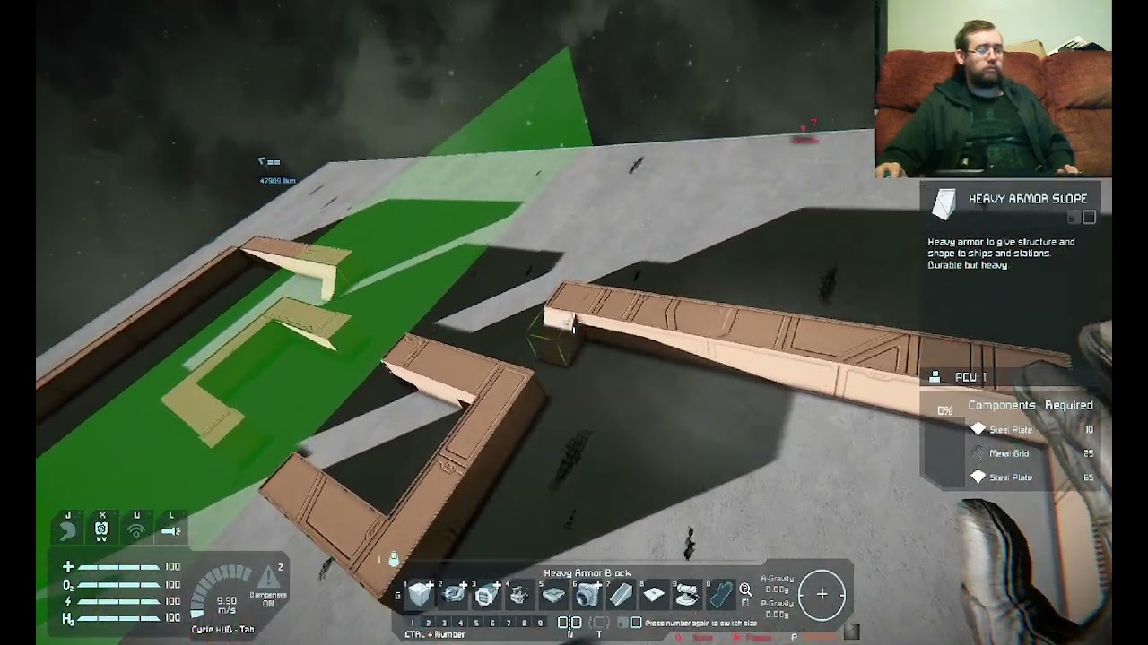 space engineers - underground planet base (WIP)