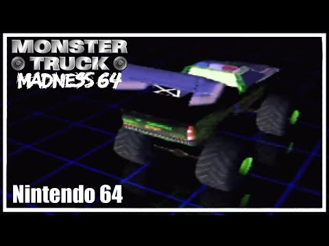 Monster Truck Madness 64 100% Intermediate Nintendo 64 Longplay Walkthrough (Full Game)