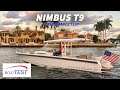 Nimbus T9 (2020-) Test Video - By BoatTEST.com