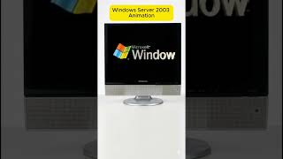 Windows Server 2003 Animation #shortvideo #shorts #windows #microsoft #windows11 #tech #computer