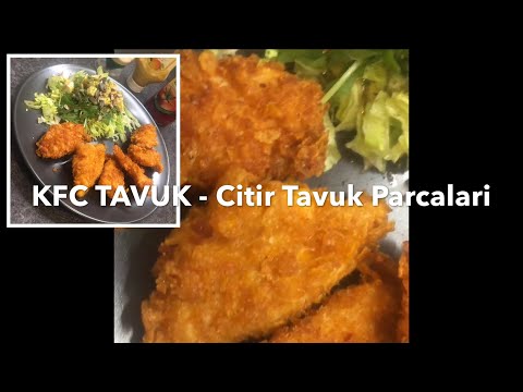 Cocuklarin bayilacagi Citir Tavuk - Nermin Yazilitas tarifi - KFC Tavuk chicken nuggets