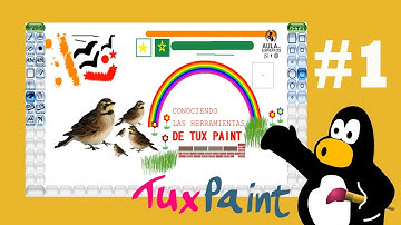 Tux Paint - Conociendo las Herramientas Básicas