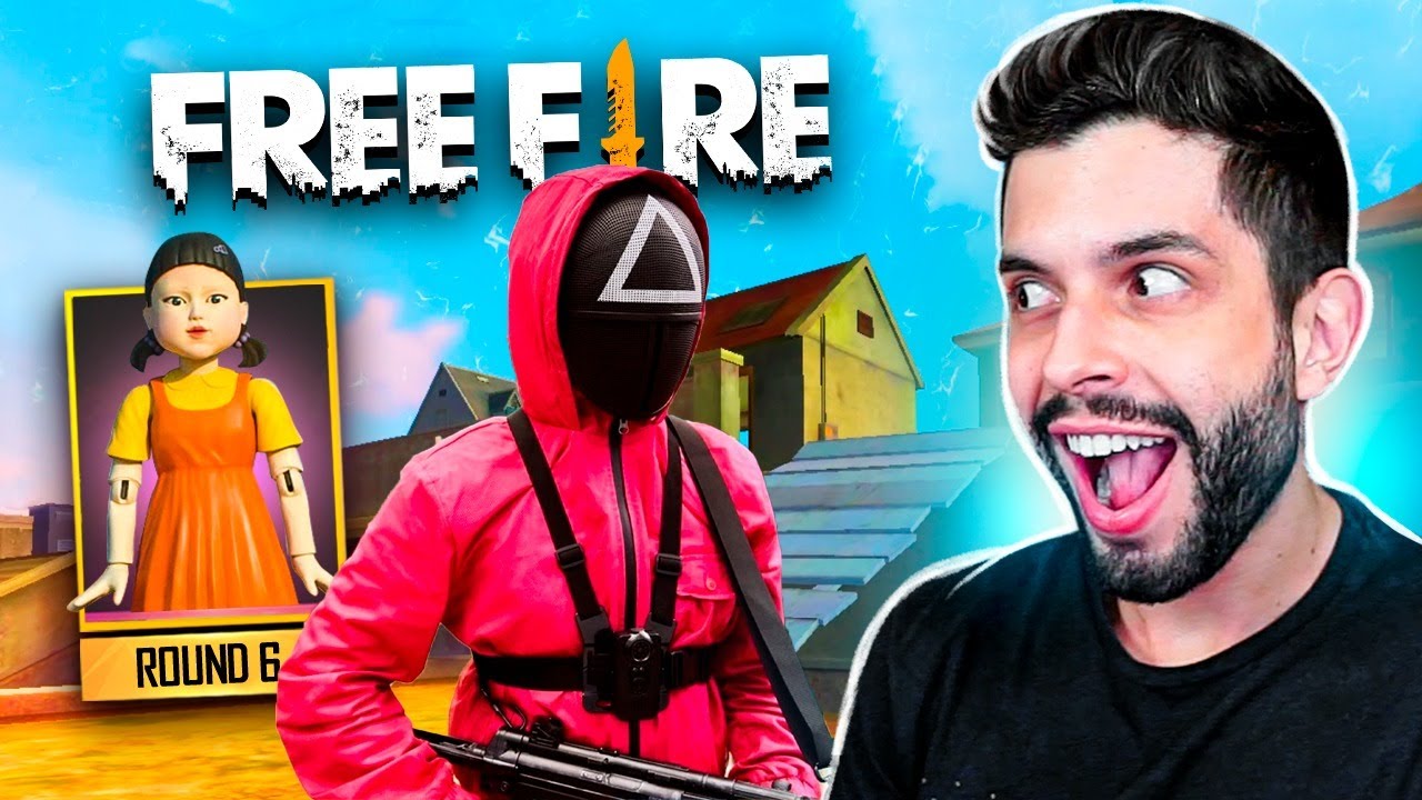 BATATINHA FRITA 1, 2, 3 ROUND 6 NO FREE FIRE!! 