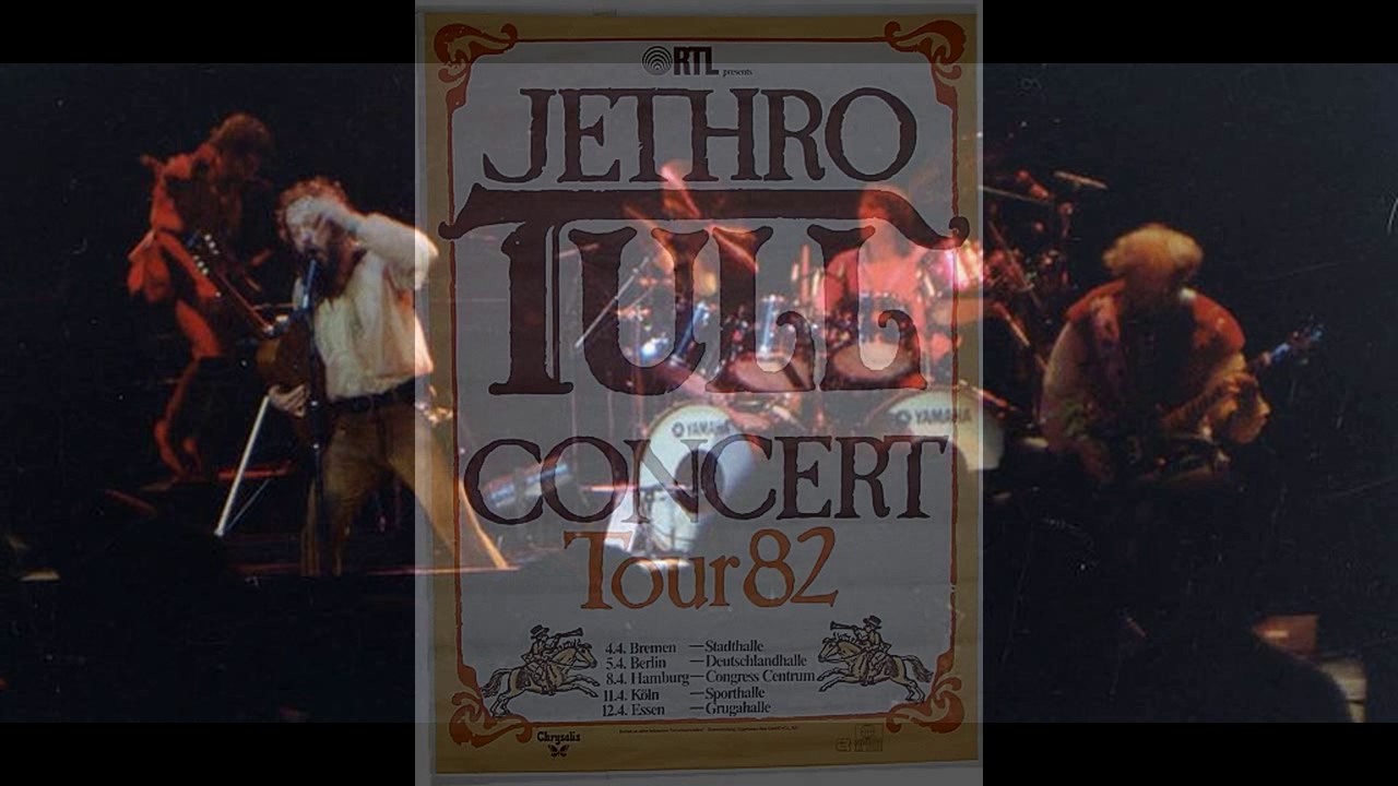 jethro tull tour 1982