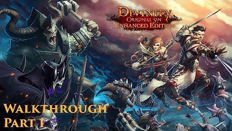 Divinity Original Sin Enhanced Edition Walkthrough Part 1