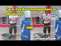 Mempercepat Aliran air dengan menekuk Pipa, mengurangi elbow atau knee