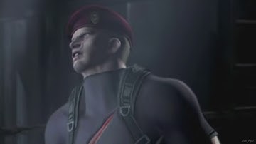 Resident Evil 4: Seperate Ways - Leon vs Krauser Knife Fight from Ada