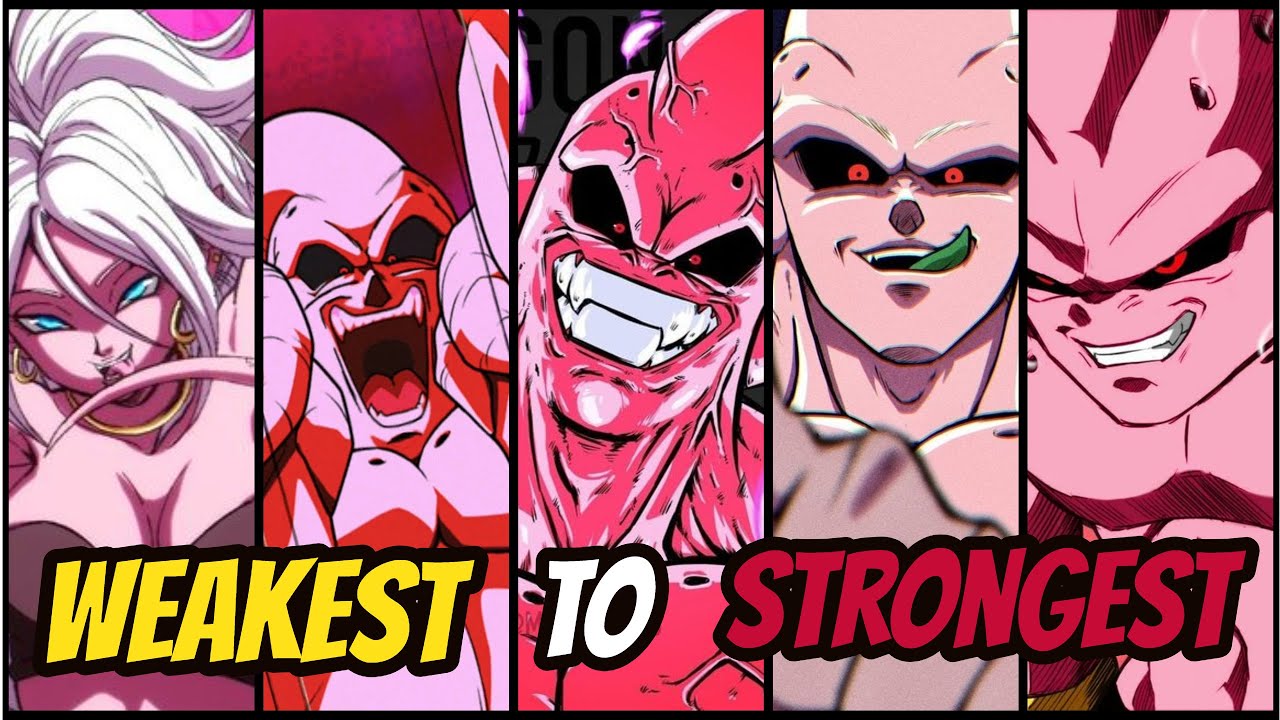 Dragon Ball Z: Every Version Of Majin Buu From Weakest To Most