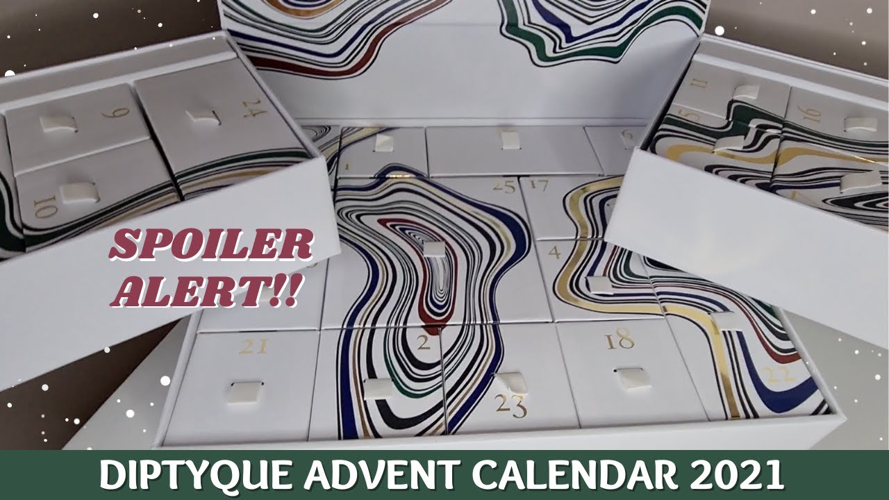 LUXURY ADVENT CALENDAR UNBOXING! | Spoiler Alert! Diptyque 2021 | Worth £320!!