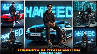 How to Create Viral 3D Illusion Profile Pictures with AI | Bing Image Creator Tutorial 2025