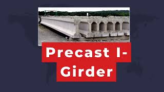 Reinforce Bridge Girders Types With Shape And Names Of Reinforce Girder Bridge Engineering Concept