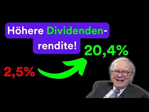 Ganz einfach mehr Dividende | 20,4% Dividendenrendite!