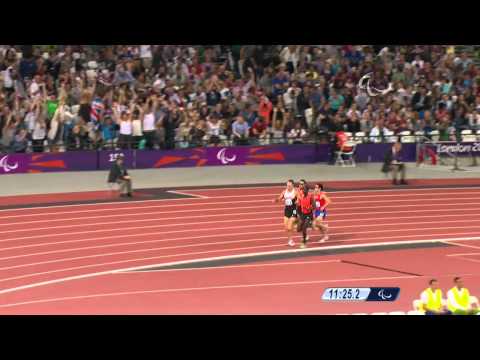 Athletics - Men's 5000m - T11 Final - London 2012 Paralympic Games