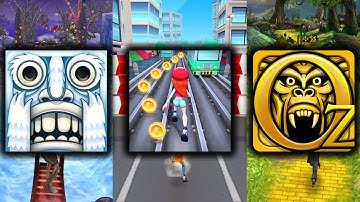 Temple Run 2 Frozen Festival Vs Bus Rush 2 Vs Temple Run Oz Endless Run