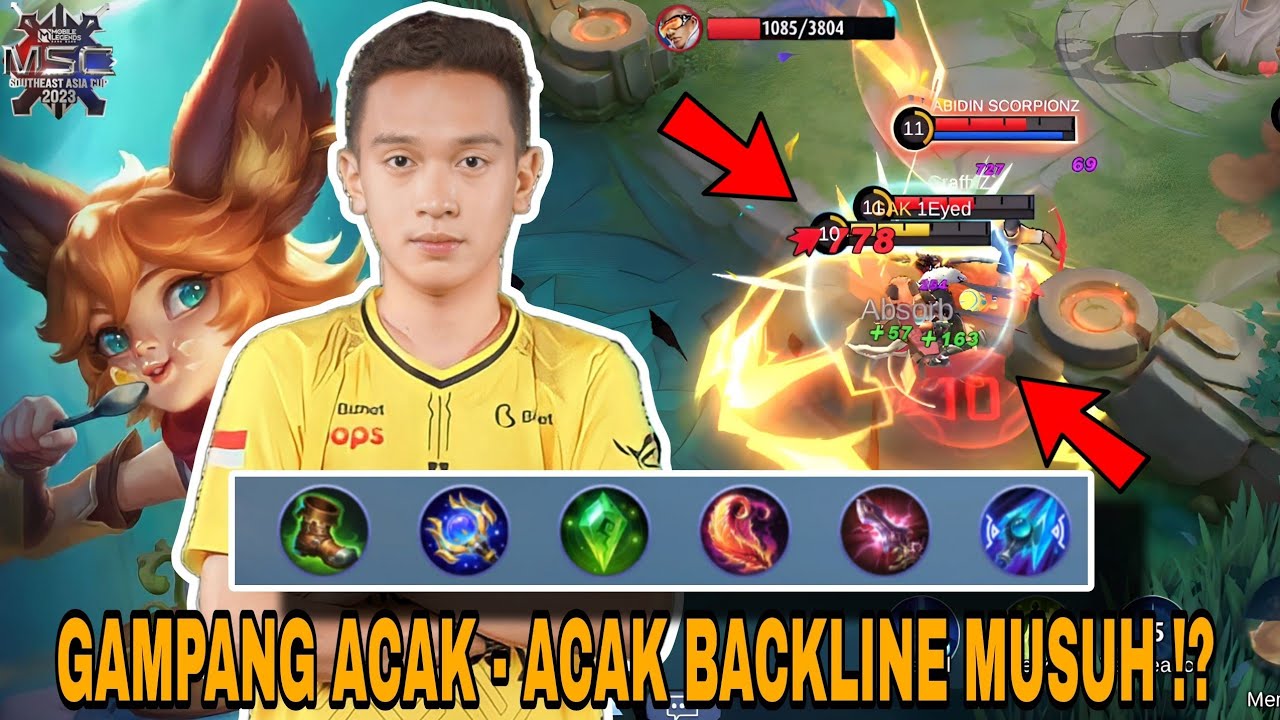 NYOBAIN BUILD JOY ONIC BUTSSS DI MSC 2023 | SE - IMPACT ITU ⁉️| MLBB INDONESIA