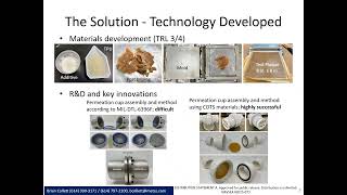 Metss Corporation's Navy STP Tech Talk on Improved Towed Array Acoustic Hose