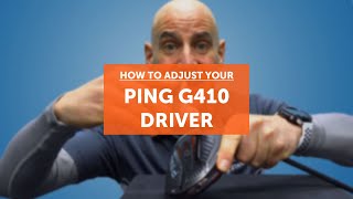 How to adjust your PING G410 driver screenshot 5