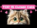 Top 15 CUTEST Cats in the World 😍🤗