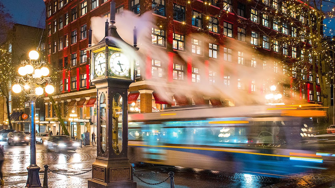 Vancouver's Famous steam clock Life in Canada Vancouver Diary