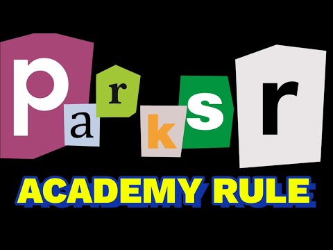 박살연기학원 학원수칙! - 'Parks'R ACADEMY RULE'