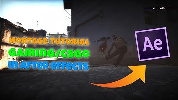How to make a cs/montage in after effect in 5 minutes!