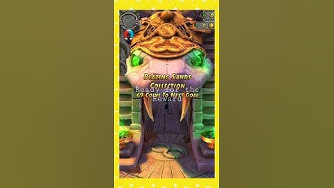 Temple Run 2~ GC~ Blazing Sands Collection - Map Blazing Sands. #shorts