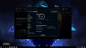 How To Change In Game Hud Scale In League Of Legends Client 2017