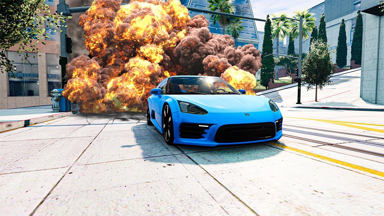 Epic High Speed Police Pursuit BeamNG Drive | FULL MOVIE - YouTube