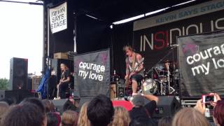 Courage My Love - Cold Blooded live @ Warped Tour 2013