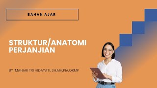 STRUKTUR/ ANATOMI PERJANJIAN@maharitritv8708