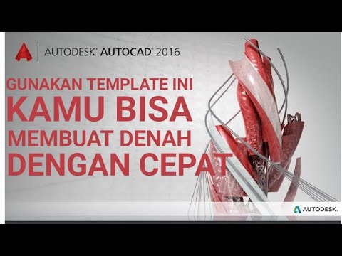  Cara  cepat membuat  denah  rumah  dengan menggunakan TEMPLATE 