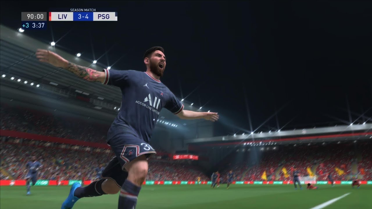 Messi last minute goal | FIFA 22 PS5