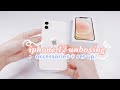 unboxing  iPhone 12 | accessories + set up (aesthetic version)