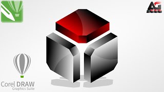 3D Cube Logo Design/Corel Draw