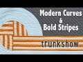 Modern Curved & Striped Quilts