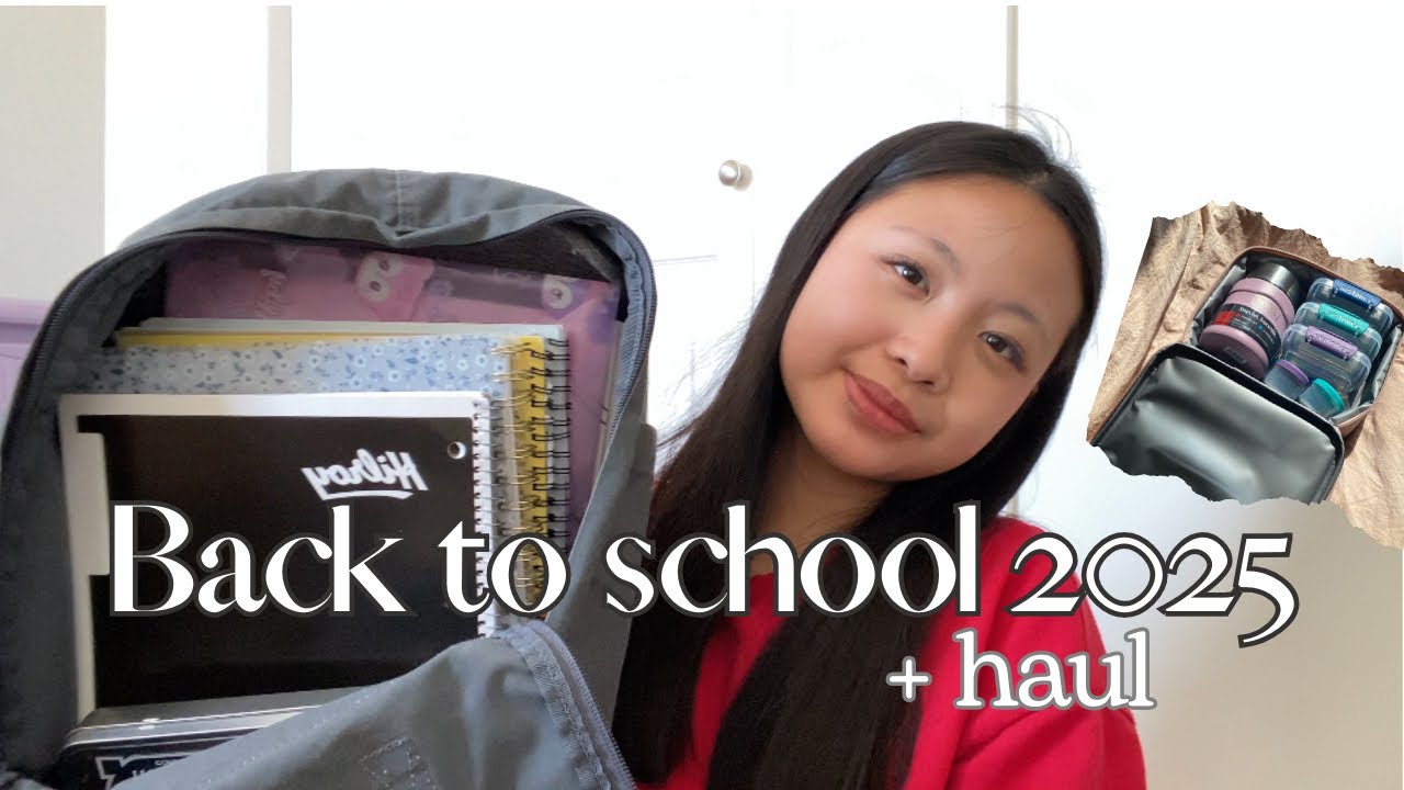 BACK TO SCHOOL 2025  | học sinh cấp 3 chuẩn bị gì trước khi quay lại trường? 🎒📝✨
