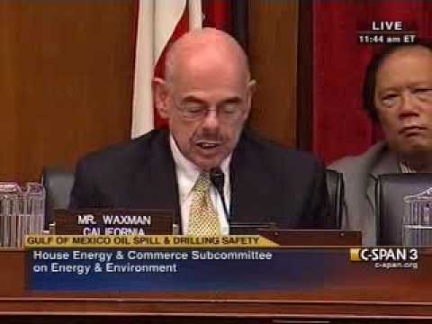 Chairman Waxman Questions Oil Company Executives