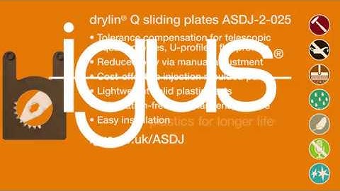 Video of the Week – How drylin® Q sliding plates offer excellent tolerance adjustment | igus®