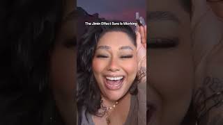 LISTEN, I had NO idea that Jimin and his mini ponytail would wreck me this hard. #jimineffect