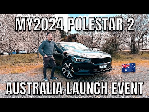 2024 Polestar 2 Update Australia Launch Event LR SM RWD Test Drive