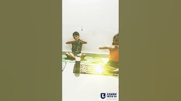 kids Brain Yoga #internationalyogaday #learnwithus @learnwithus13 #shorts #yoga