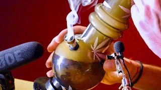 ASMR WEED | LONGEST BONG SESSION