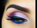 Purple eyeshadow using Makeup Geek - Sal_Qu