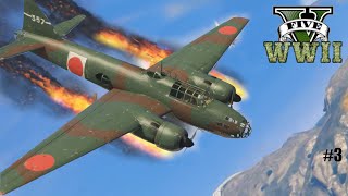 Airplane Crashes & Shootdowns WW2 | GTA 5