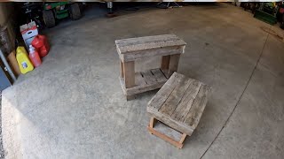 DIY Pallet Tables for Tiny Home! by Retirement with Pete 135 views 5 months ago 4 minutes, 55 seconds