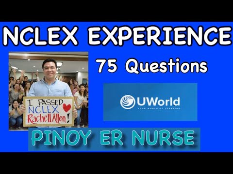 My NCLEX Experience / Pinoy ER nurse. #Rachellallen #Uworld