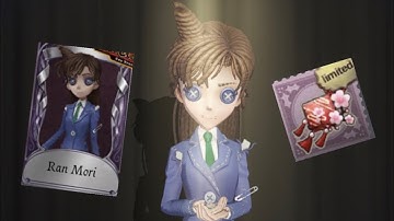 Identity V | Getting ready for her new crossover skin! | "Ran Mori" and limited accessory gameplay